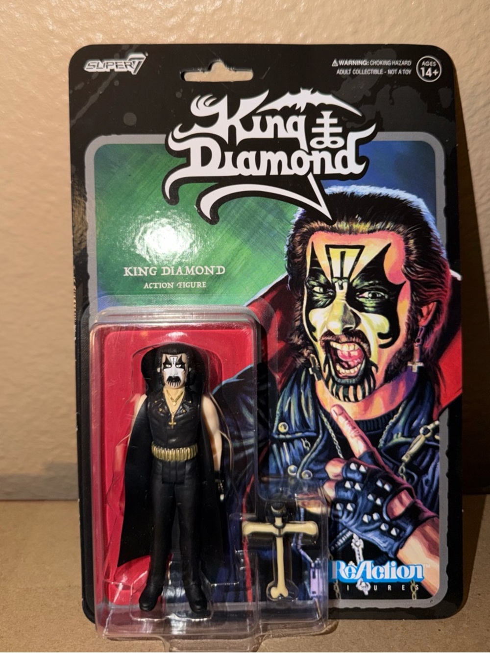King Diamond - Super7 - King Diamond - ReAction Action Figures Brand New Toy